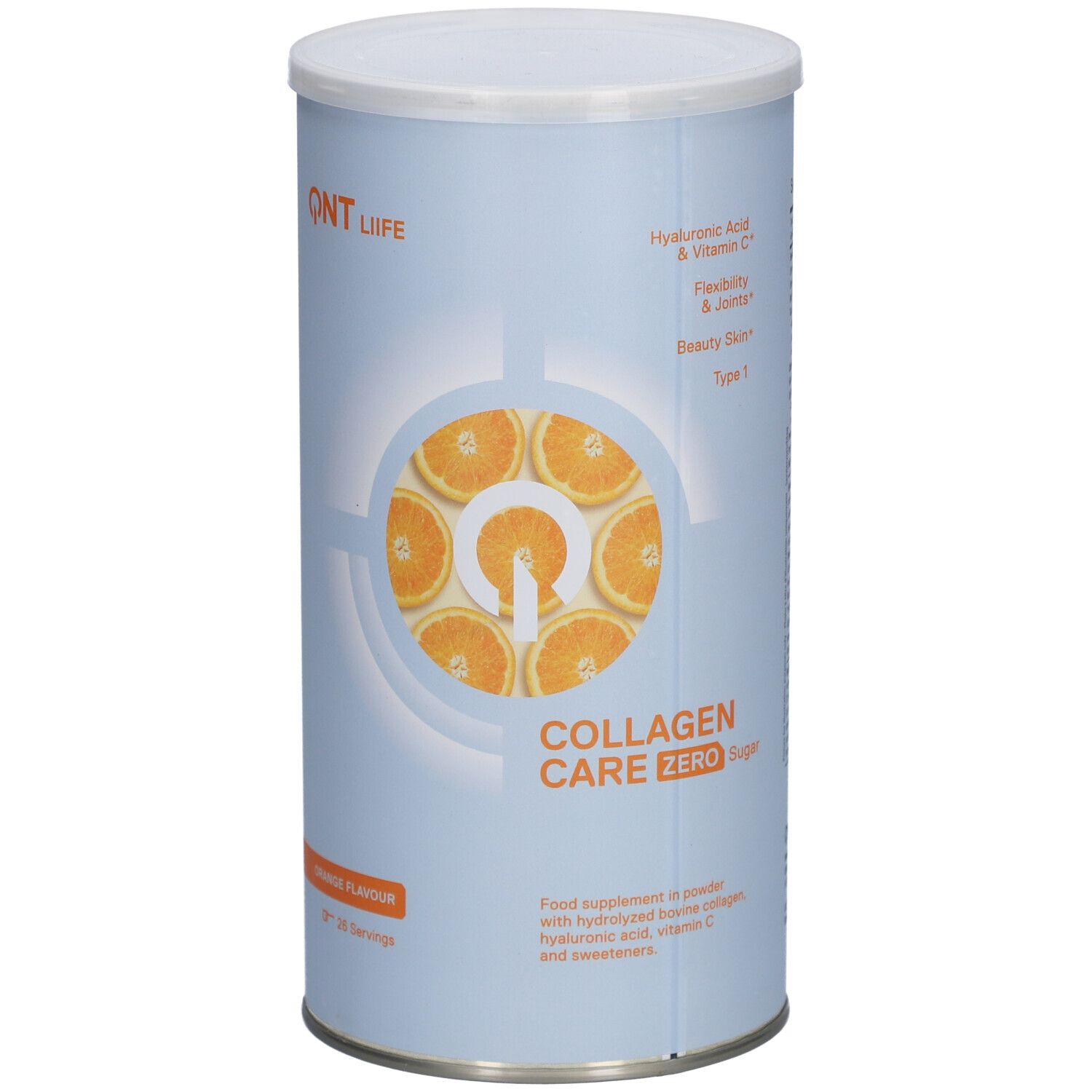 QNT Kollagenpflege Zero Sugar Orange