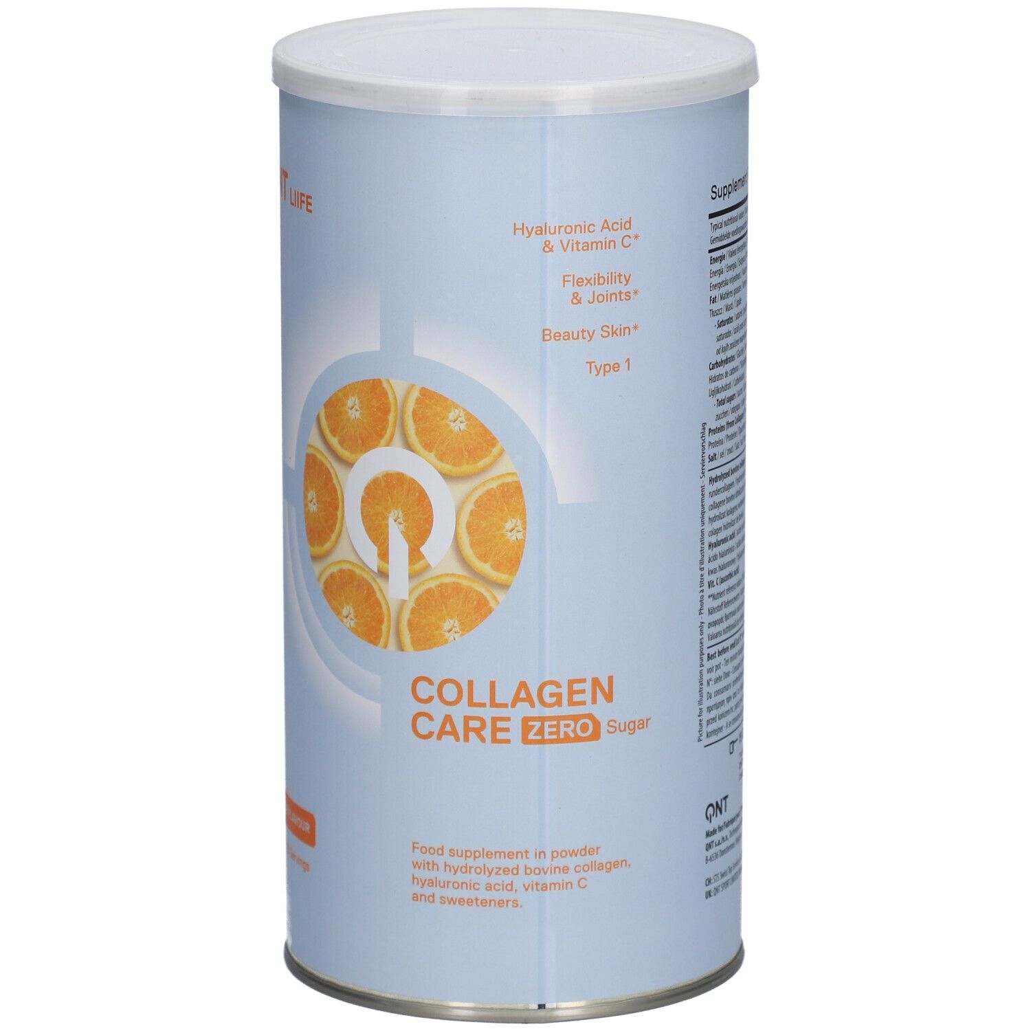 QNT Kollagenpflege Zero Sugar Orange