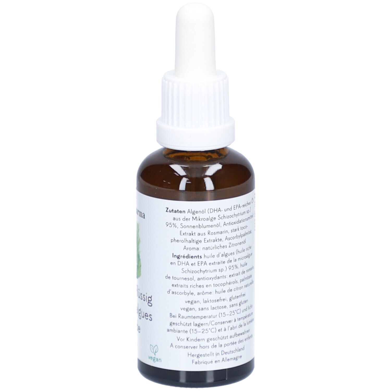 Phytopharma huile d'algues liquide