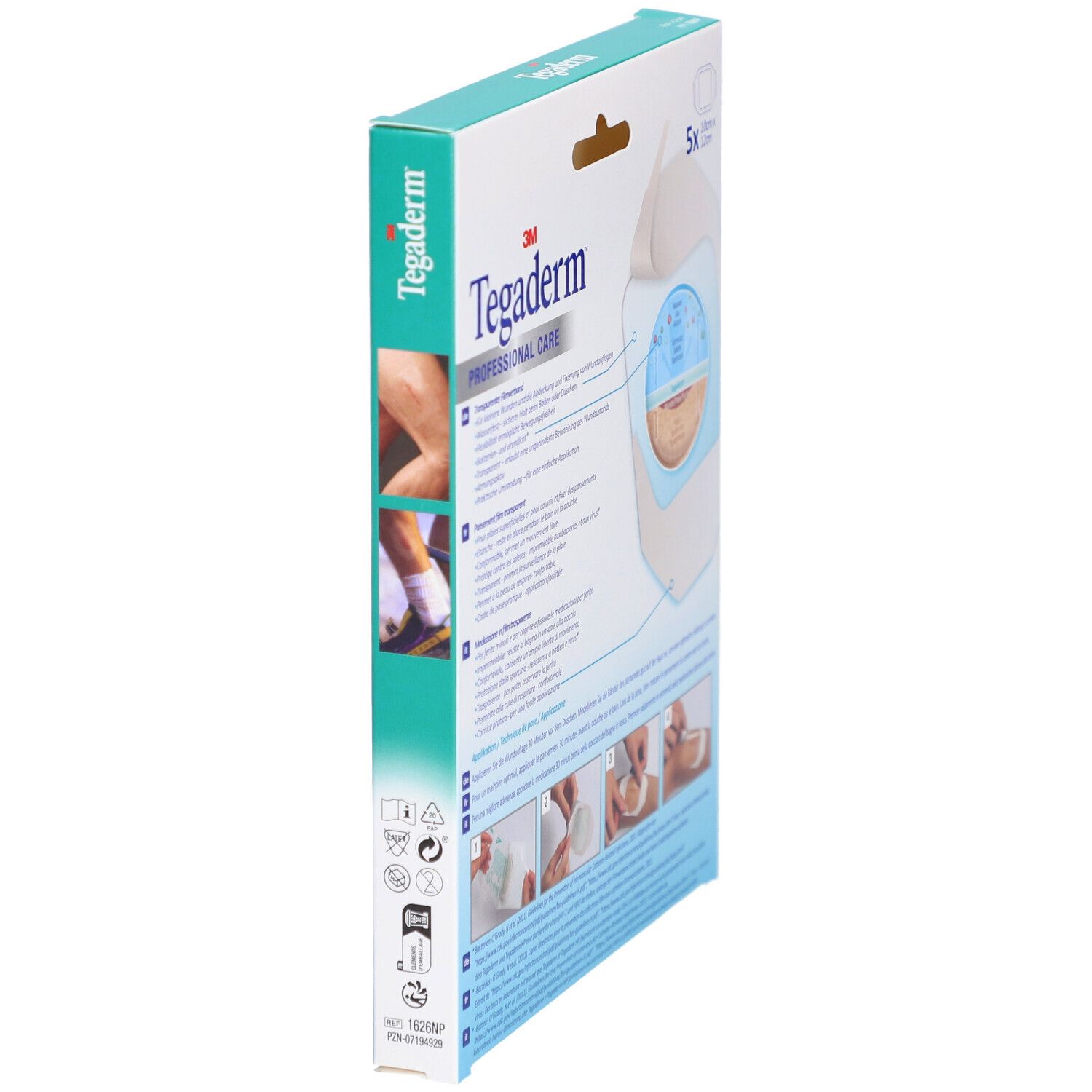 3M Tegaderm™ Pansement film transparent 10 cm x 12 cm