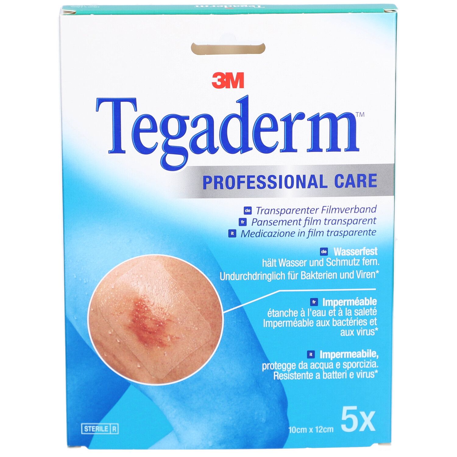 3M Tegaderm™ Pansement film transparent 10 cm x 12 cm