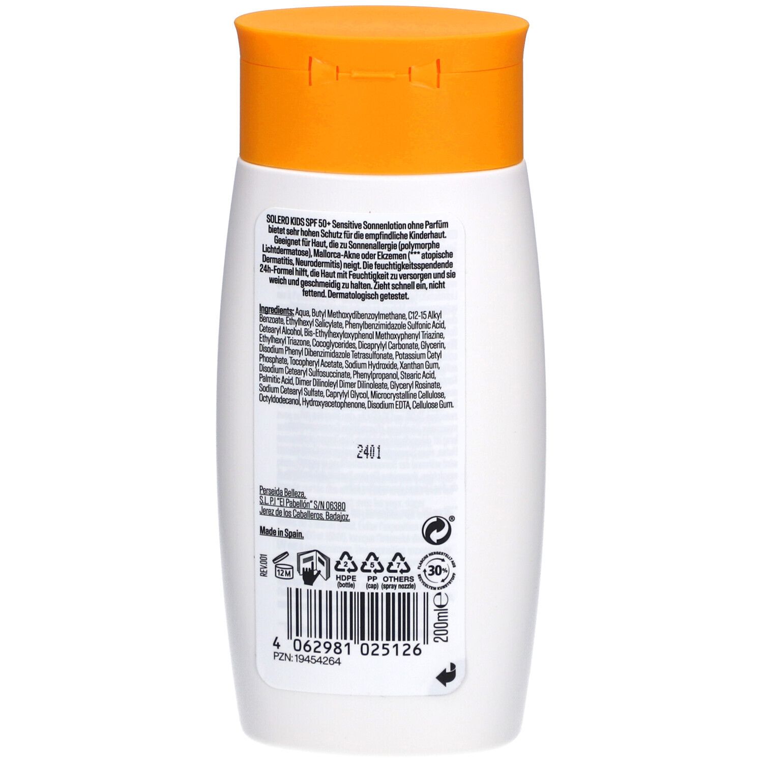 SOLERO Sonnenschutz-Lotion Kinder SPF50+