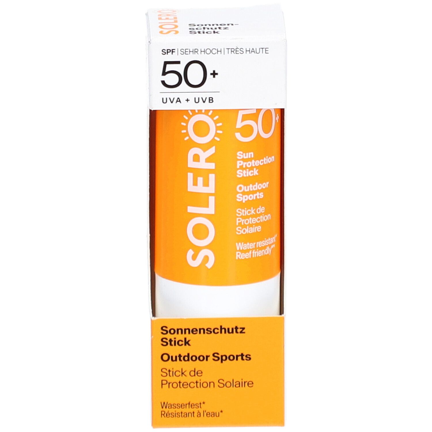 SOLERO Stick de protection solaire Outdoor Sports SPF50+