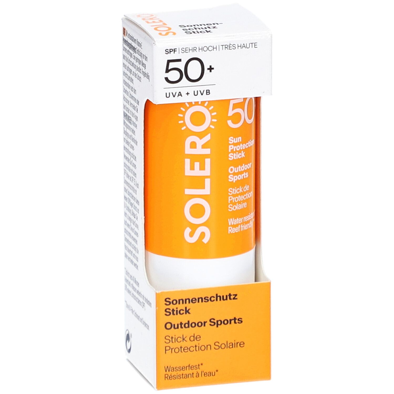 SOLERO Stick de protection solaire Outdoor Sports SPF50+