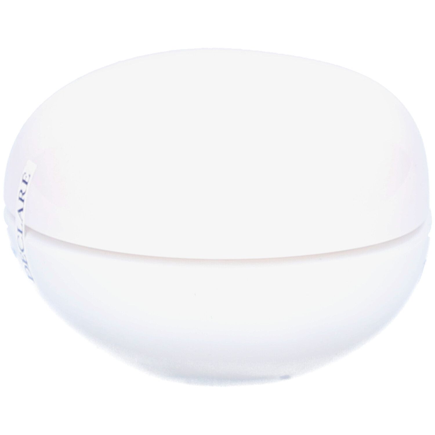 Pot blanc avec couvercle.