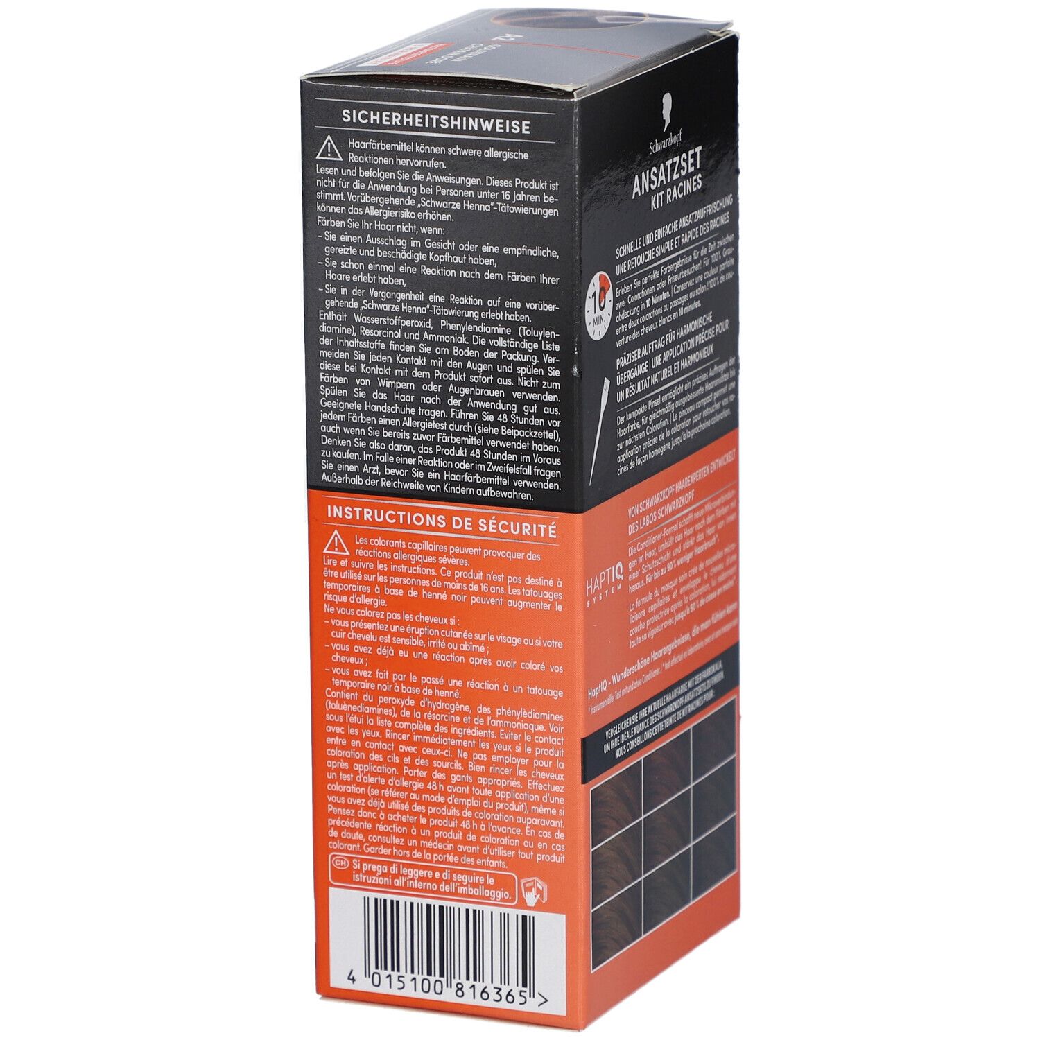 Schwarzkopf® Ansatzset A2 Goldbraun