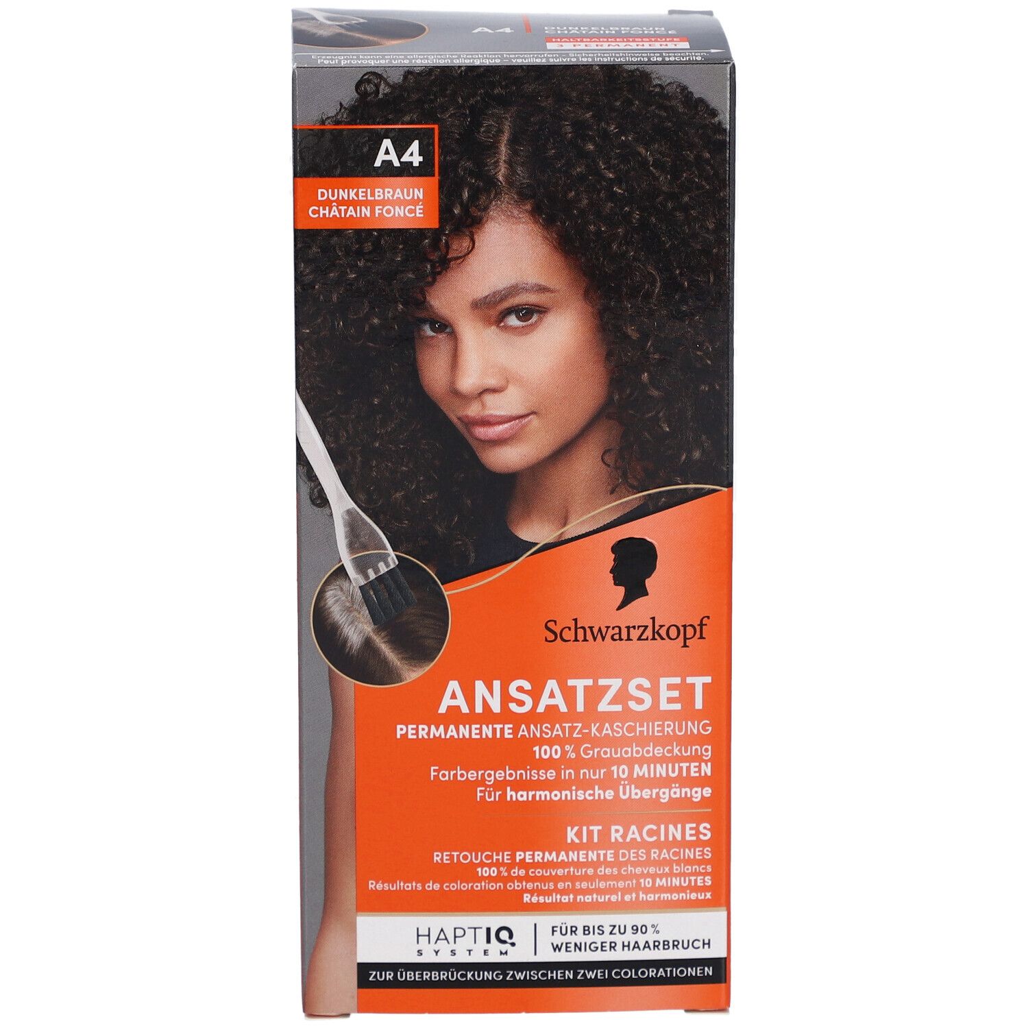 SCHWARZKOPF Kit Racines A4 Châtain foncé