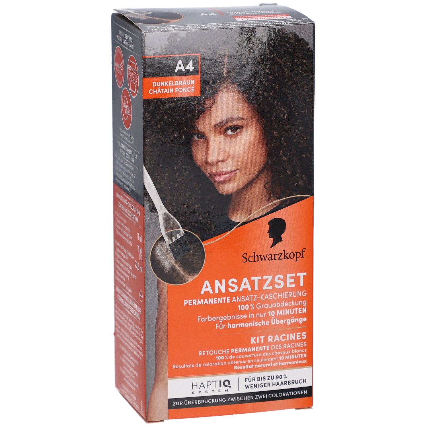 SCHWARZKOPF Kit Racines A4 Châtain foncé