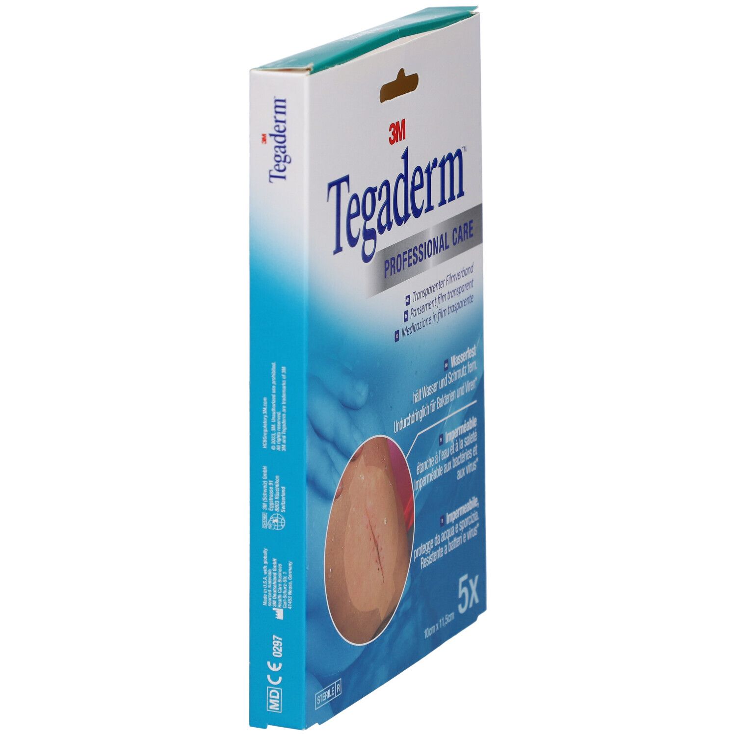 3M TEGADERM Pansement film transparent 10 x 11,5 cm