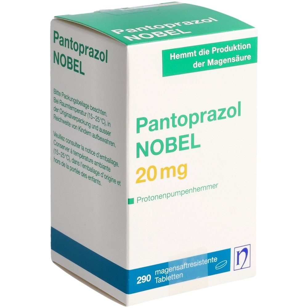 PANTOPRAZOL NOBEL Filmtabl 20 mg Ds 290 Stk