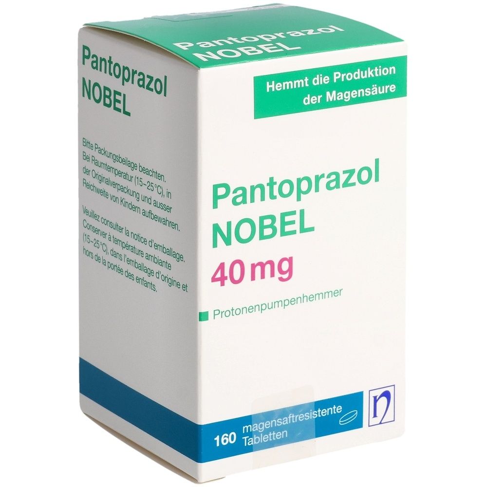 PANTOPRAZOL NOBEL Filmtabl 40 mg Ds 160 Stk