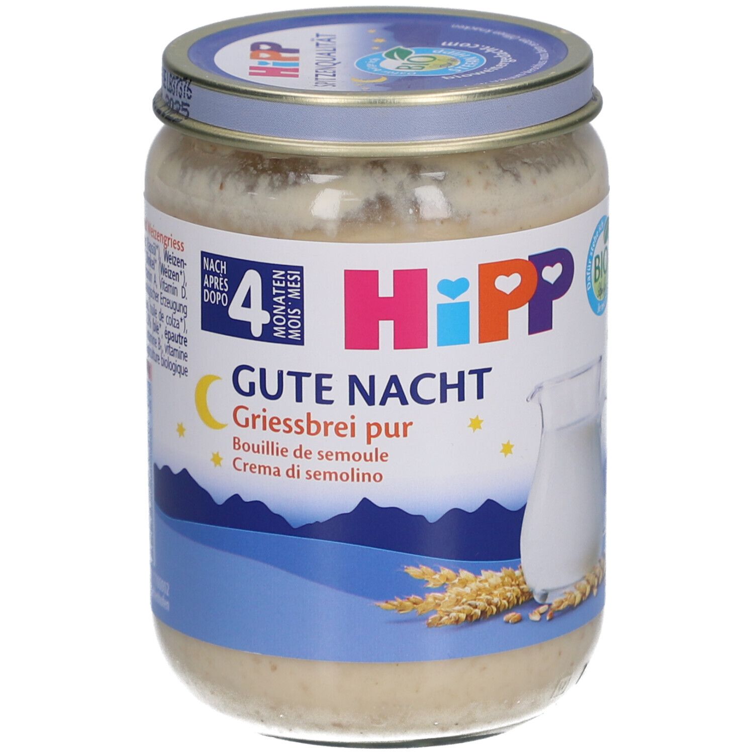 HIPP Bonne Nuit Porridge Pur - Après 5 mois