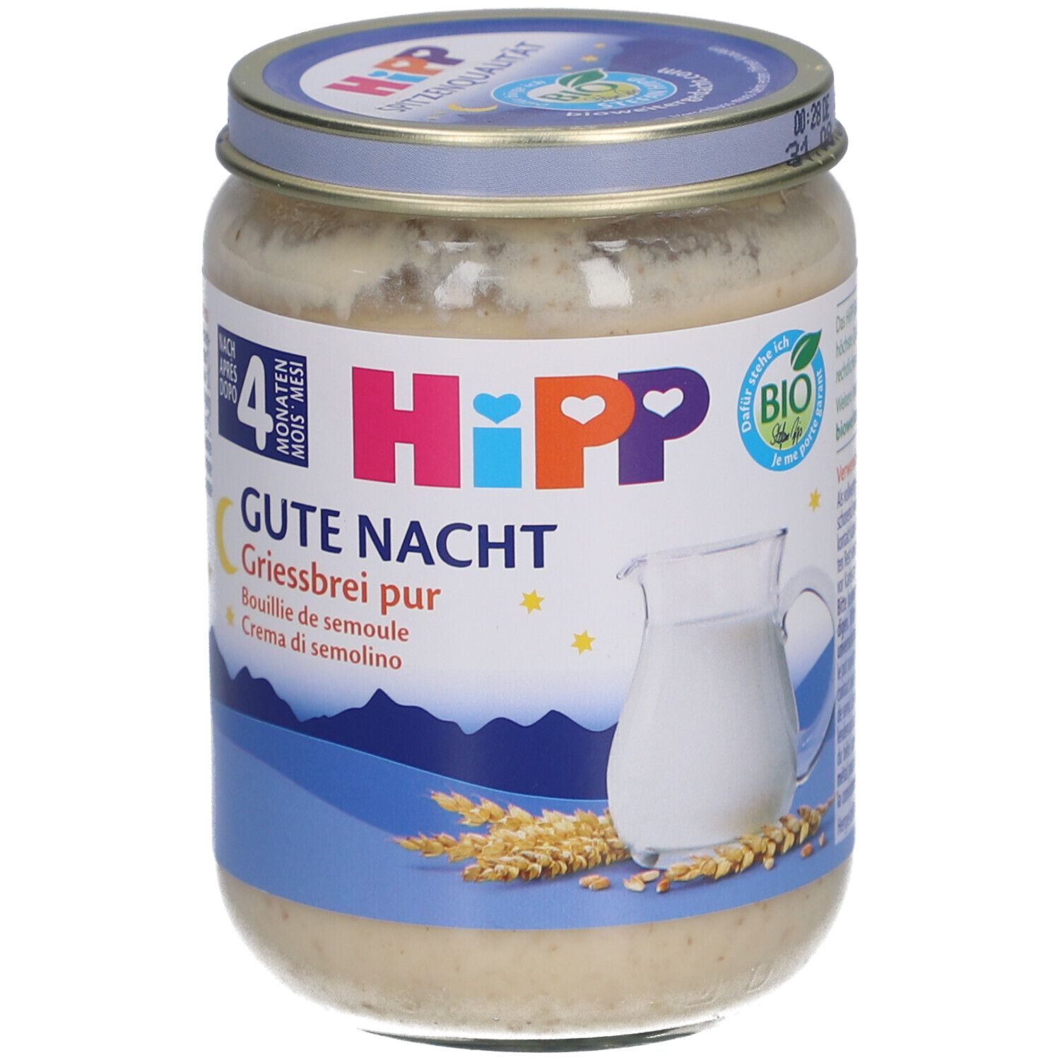 HIPP Bonne Nuit Porridge Pur - Après 5 mois