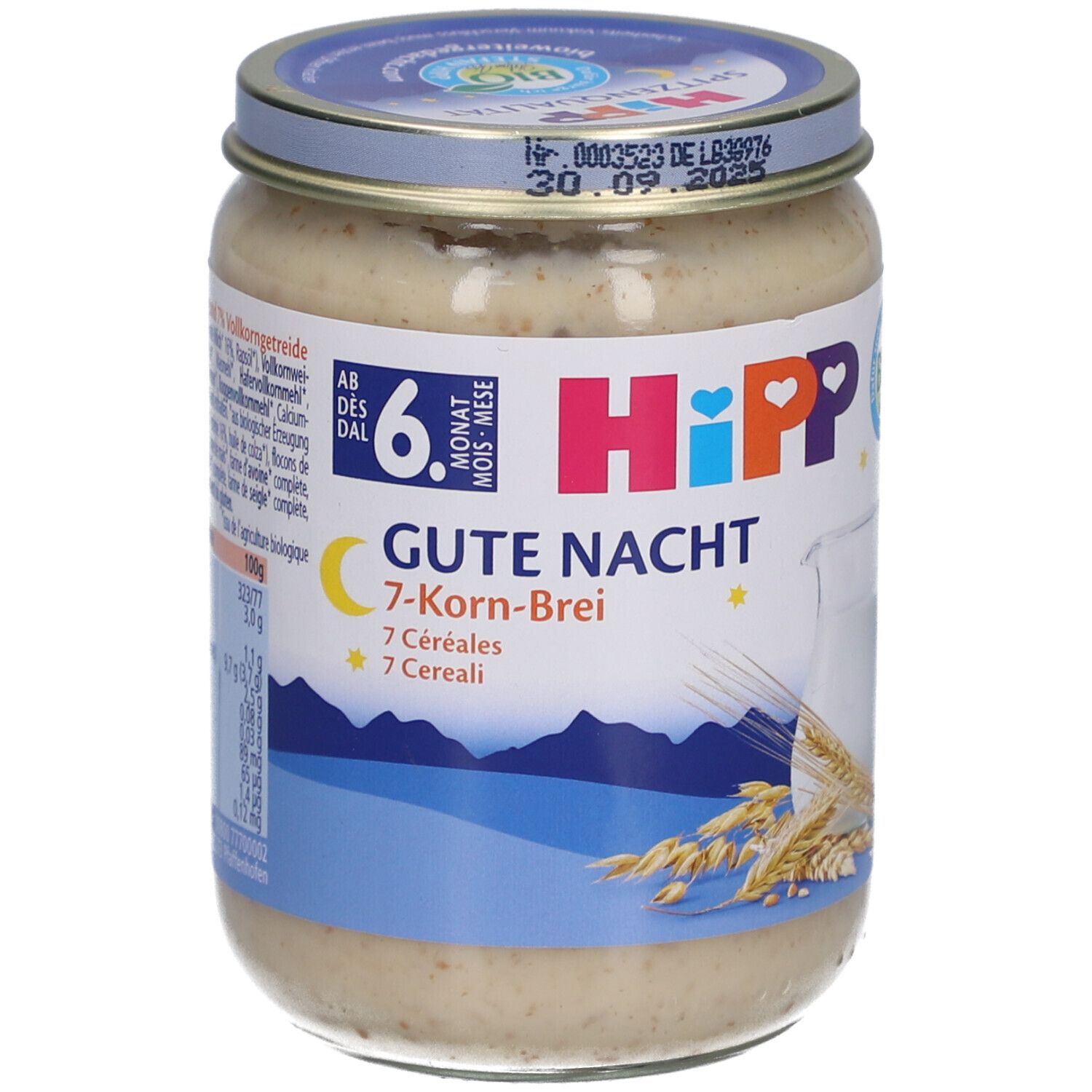 HIPP Gute Nacht 7-Korn-Bio-Brei - nach 6 Monaten