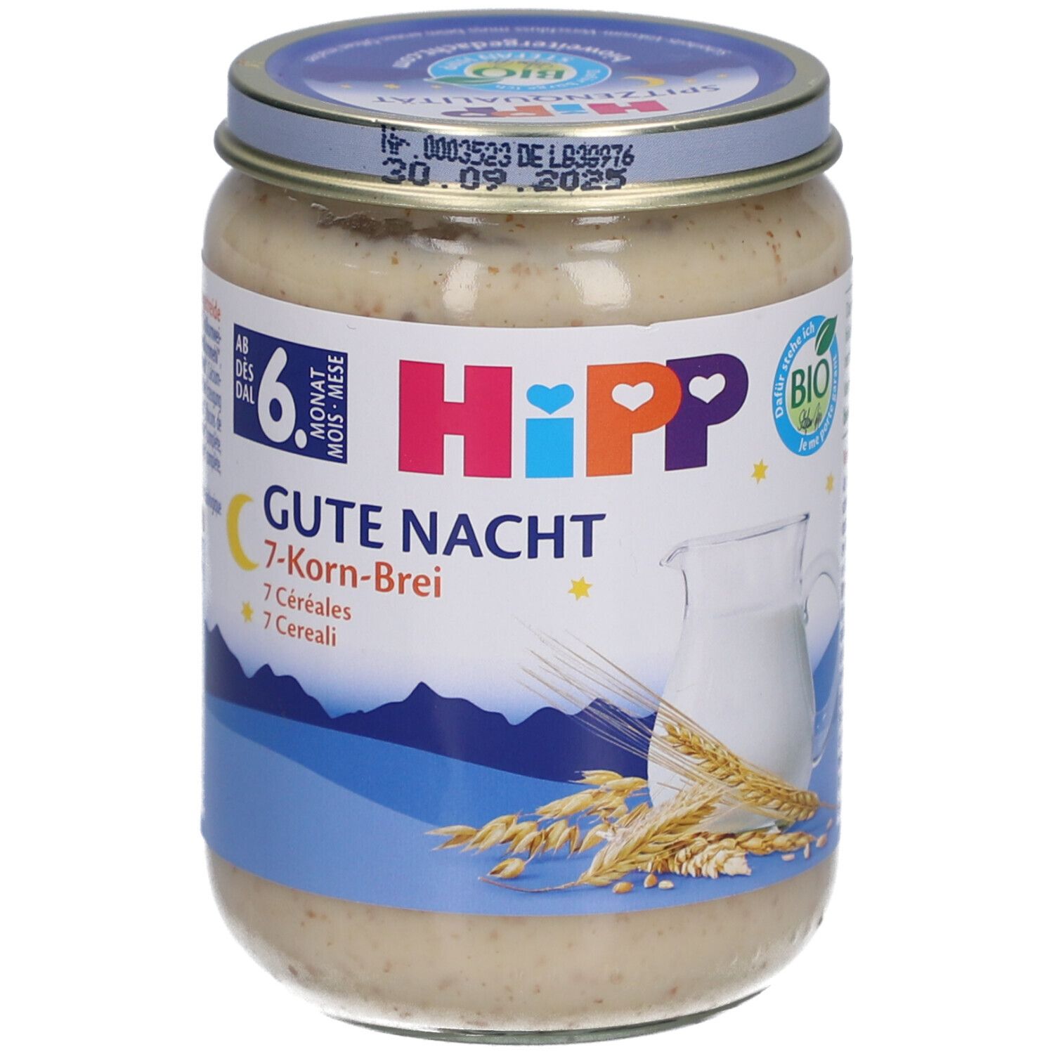 HIPP Gute Nacht 7-Korn-Bio-Brei - nach 6 Monaten