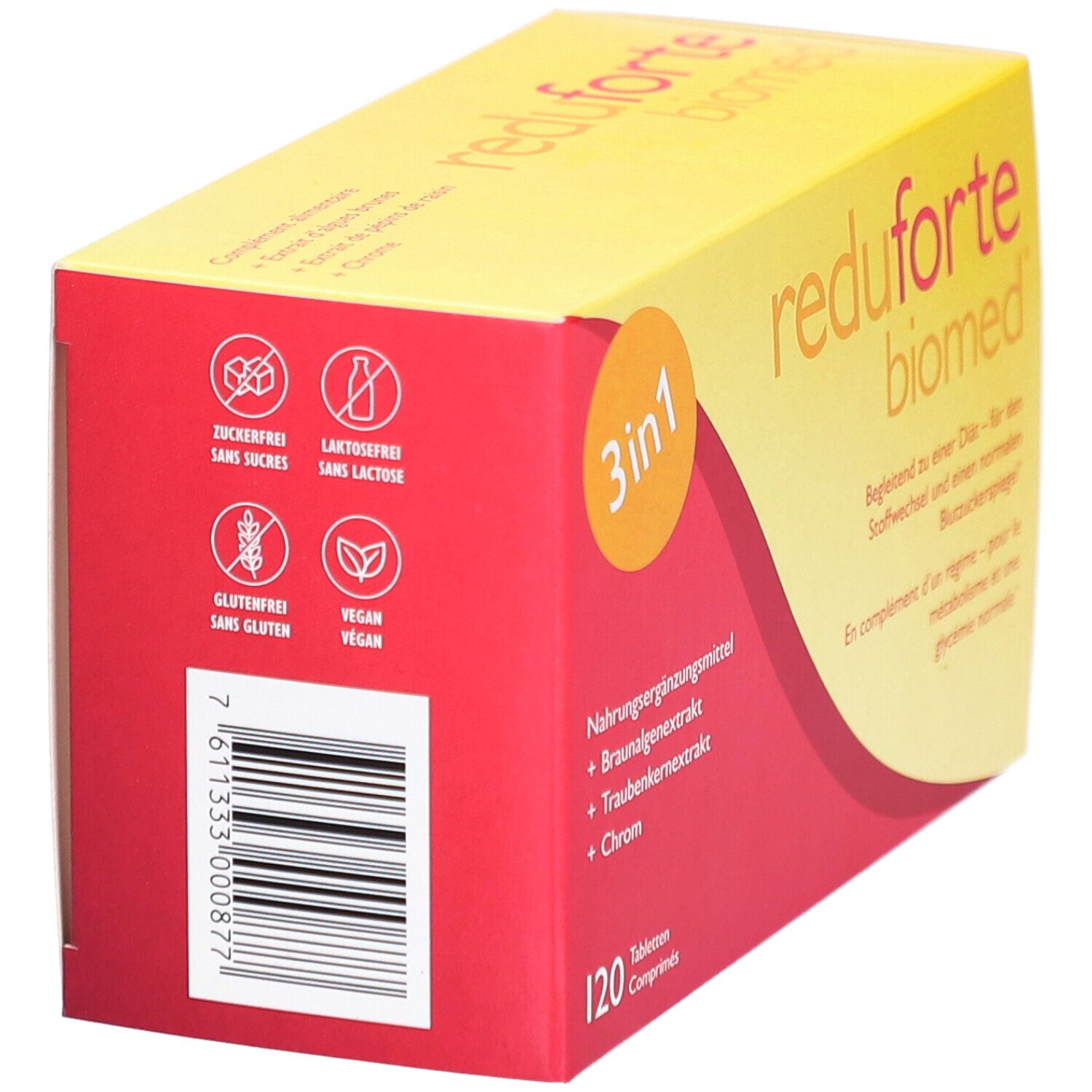 Reduforte Biomed NEM – 120 Tabletten zur Stoffwechsel- und Blutzuckerregulierung