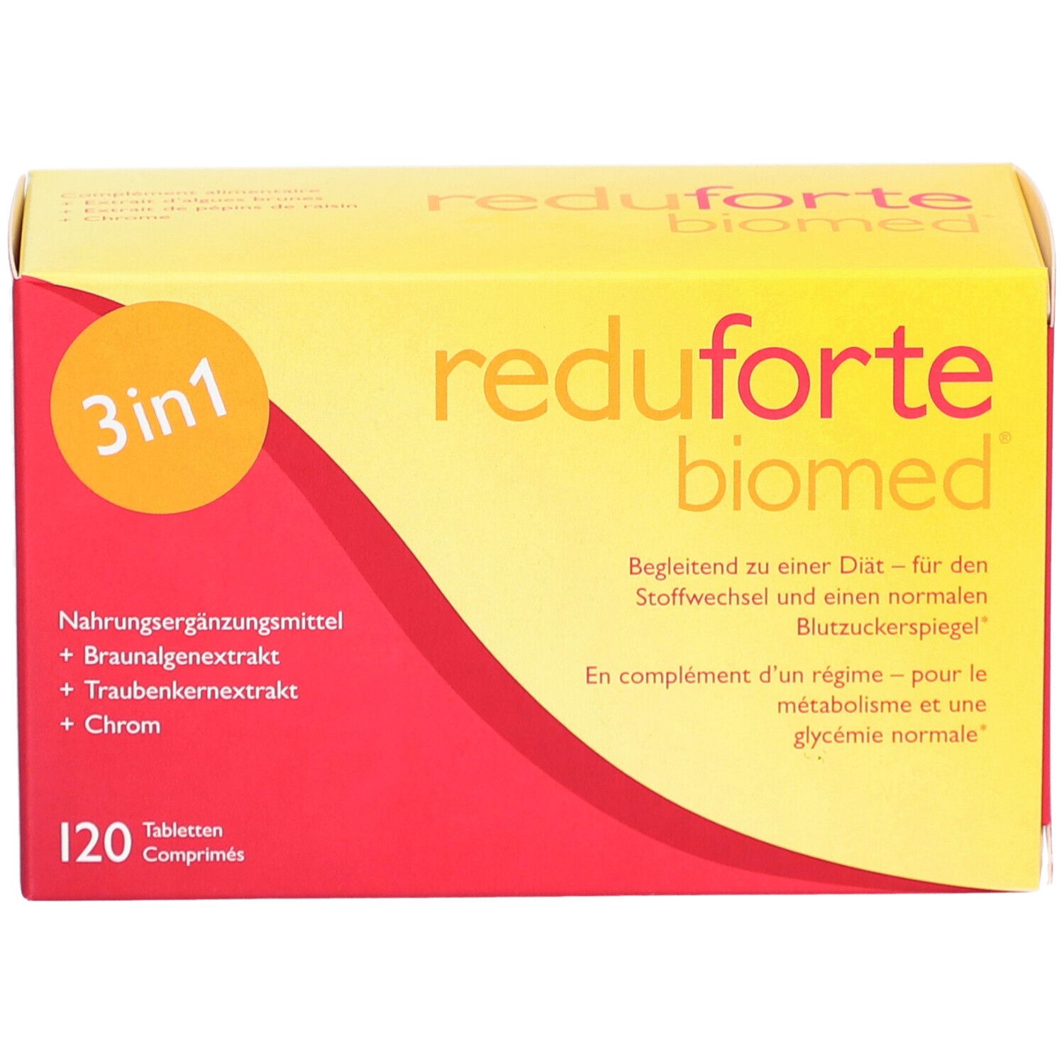 Reduforte Biomed NEM – 120 Tabletten zur Stoffwechsel- und Blutzuckerregulierung
