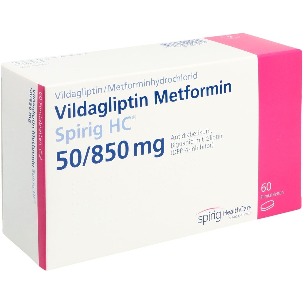 VILDAGLIPTIN Metformin Spirig HC 50/850mg SDO