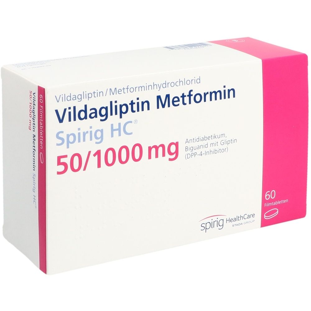 VILDAGLIPTIN Metformin Spirig HC 50/1000mg SDO