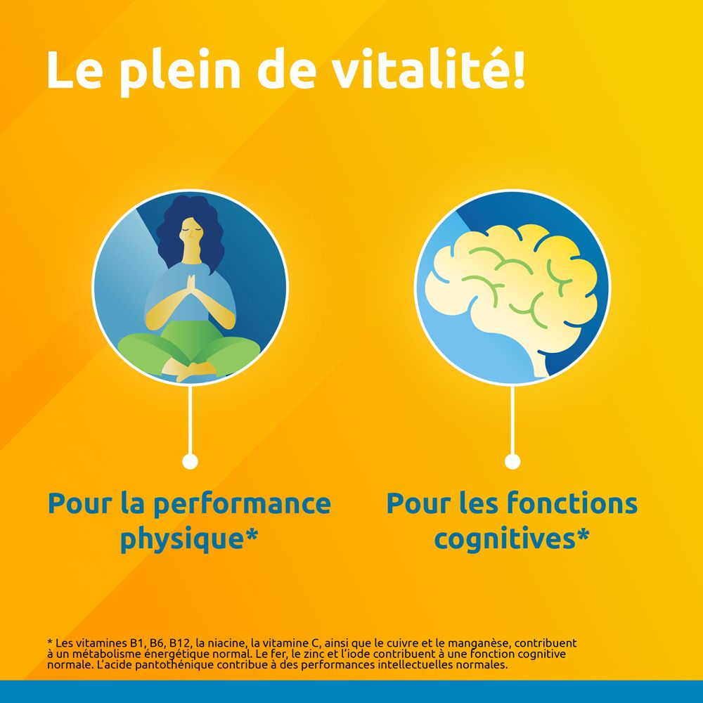 Supradyn Pro Vitalité - 10 % de remise* avec le code "SUPRA10"