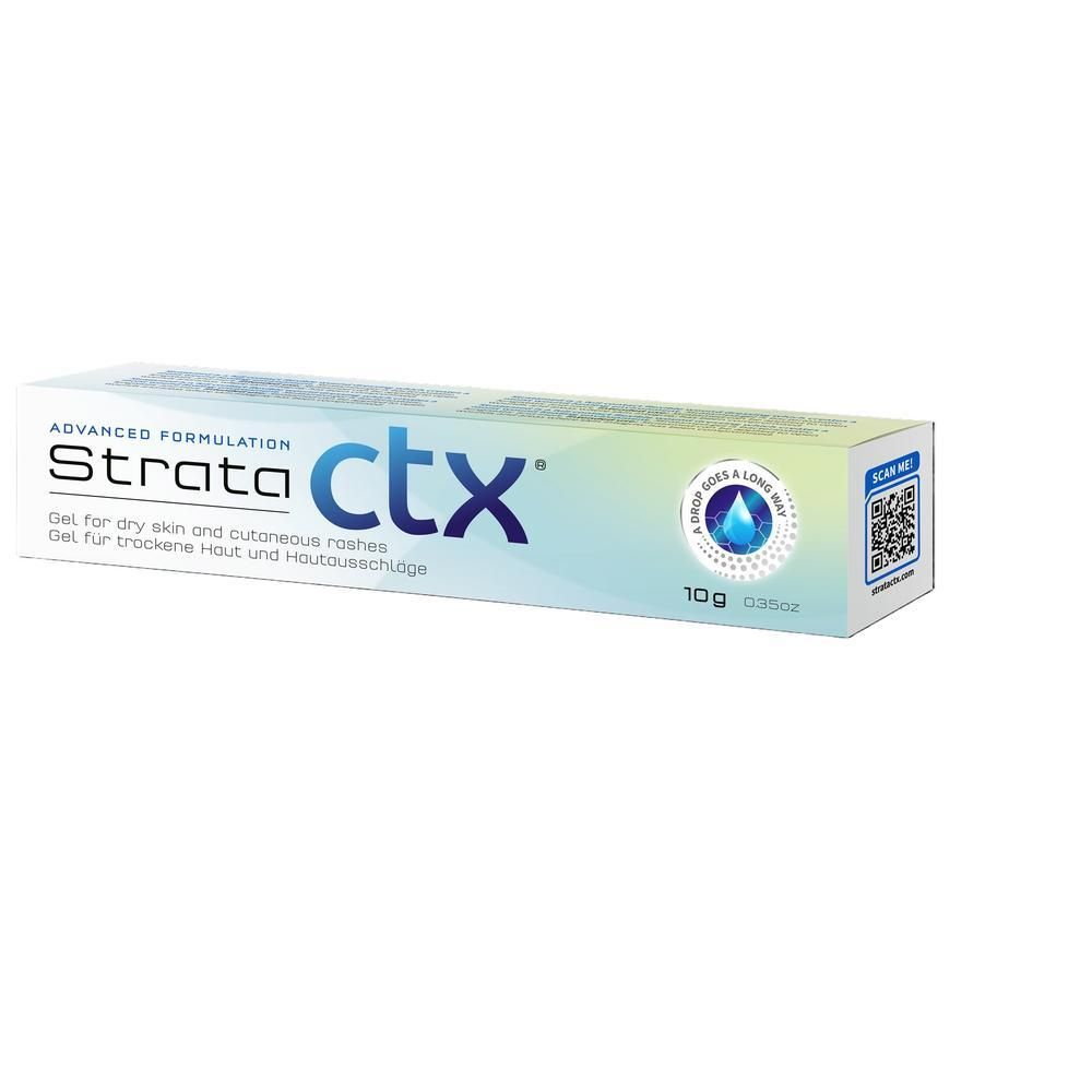 Strata ctx Gel Tube: Fortgeschrittene Formulierung für trockene Haut und Hautausschläge, 10g.