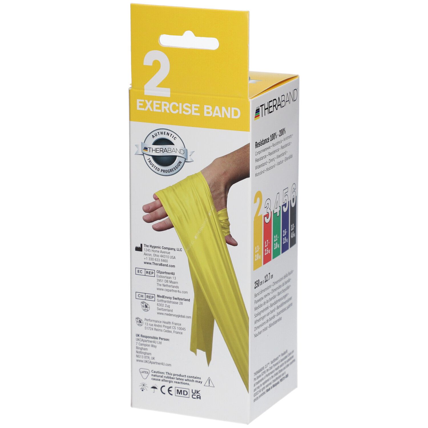 THERABAND Übungsband 250 x 12,7 cm