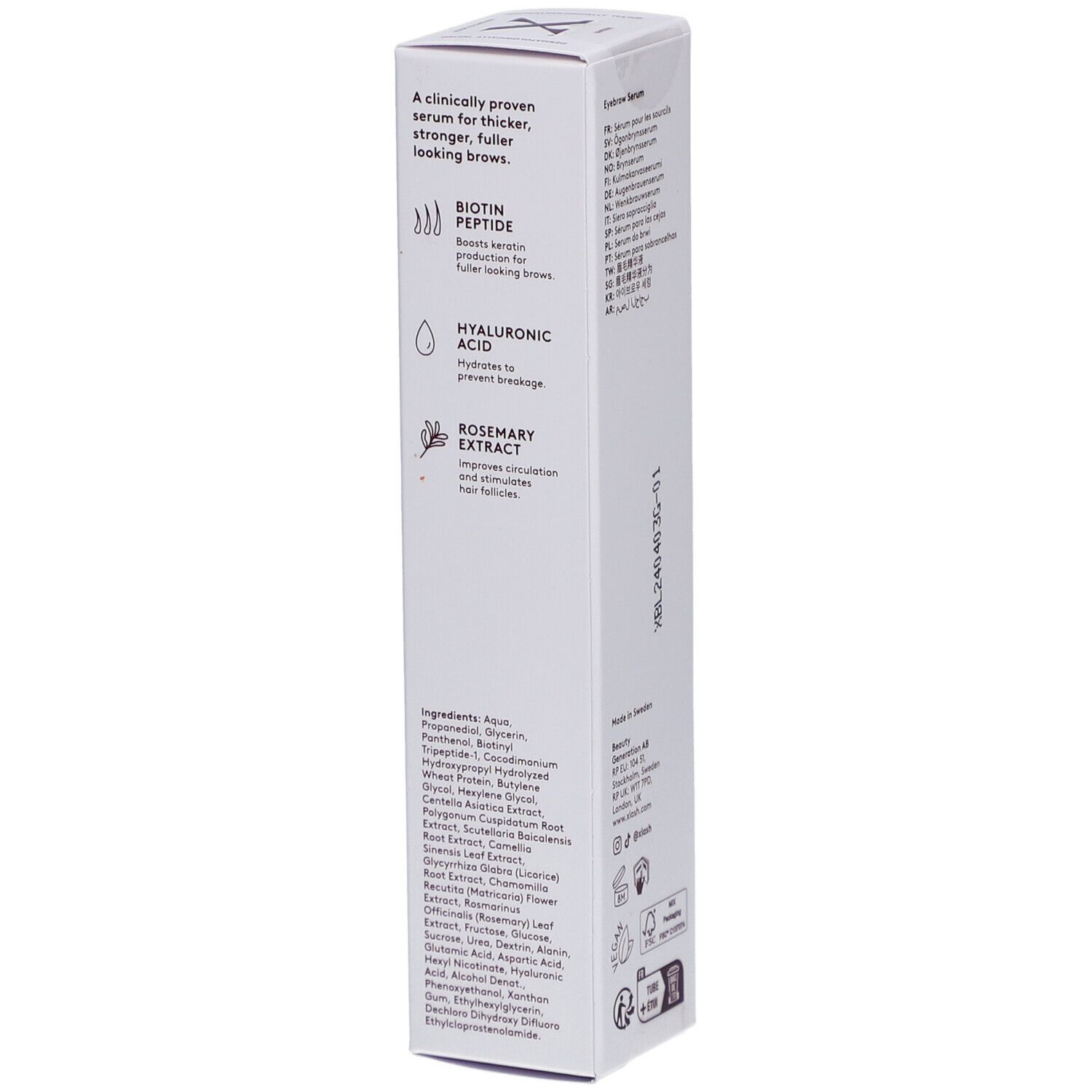 Xlash Xbrow Sérum sourcils