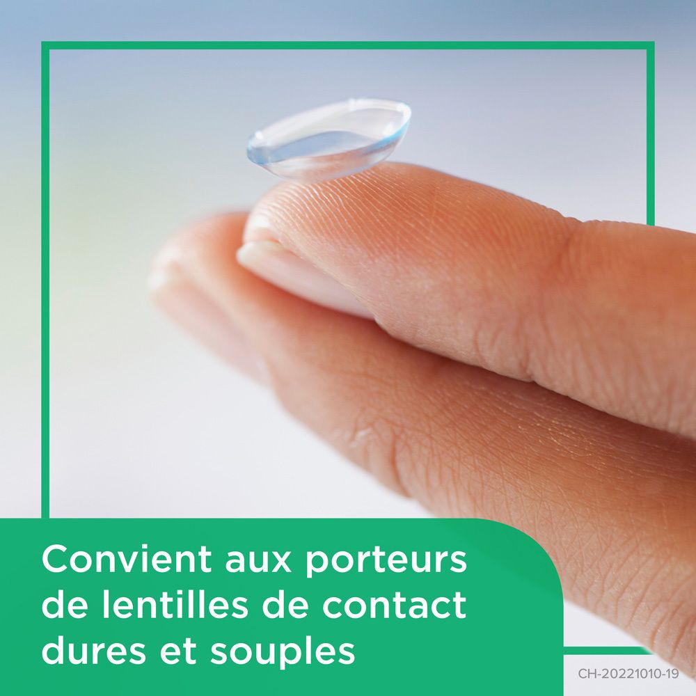 Boîte Bepanthen Pro Collyre. Deux flacons de 10ml. Sans conservateurs.