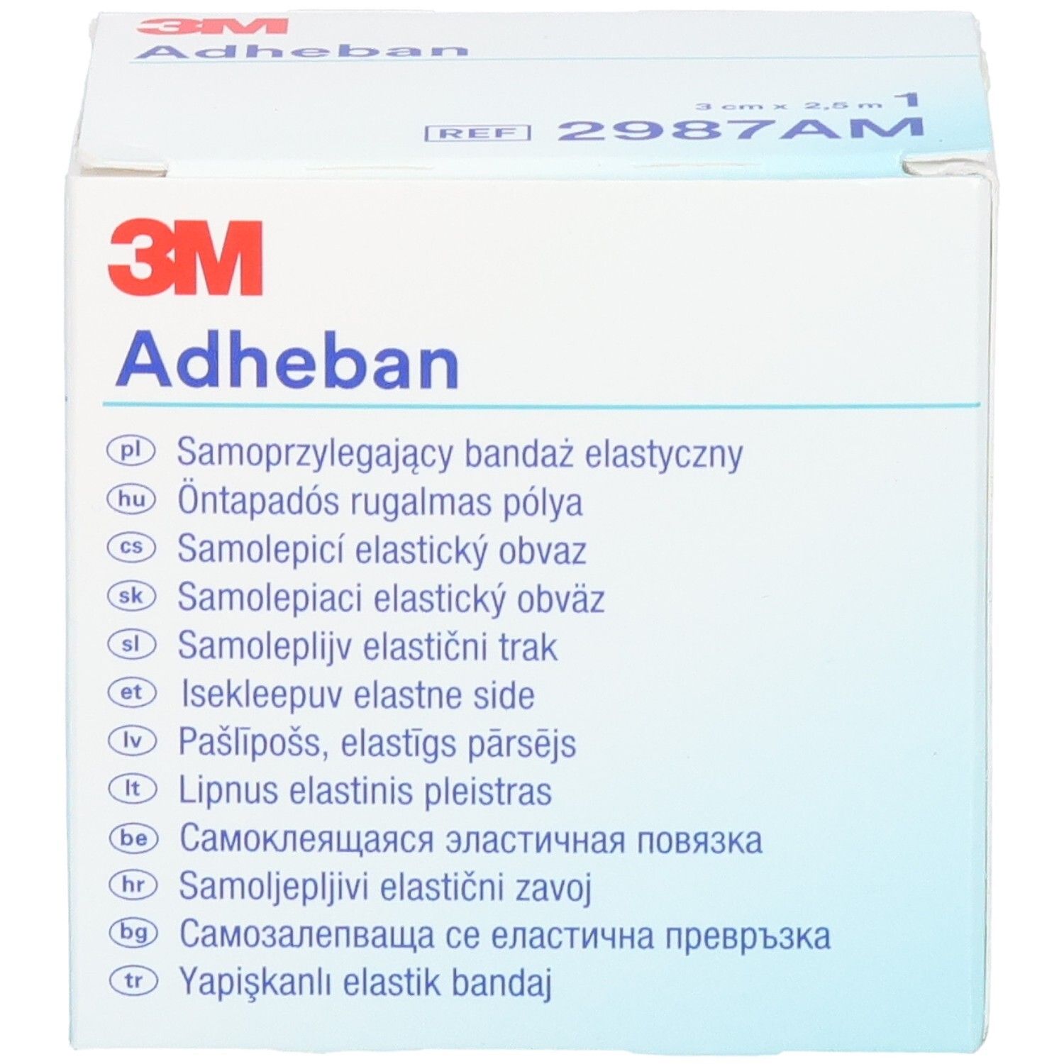 3M Adheban elastisches, selbstklebendes Verbandmaterial auf Rolle.