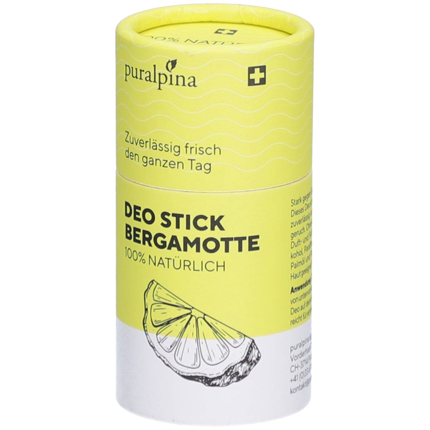 PURALPINA Bergamotte Deodorant Stick