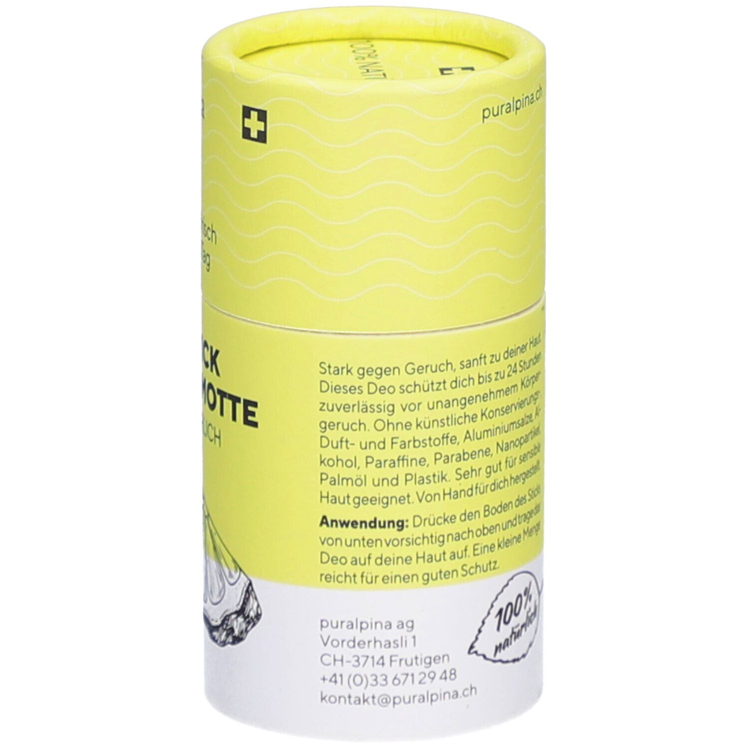 PURALPINA Bergamotte Deodorant Stick