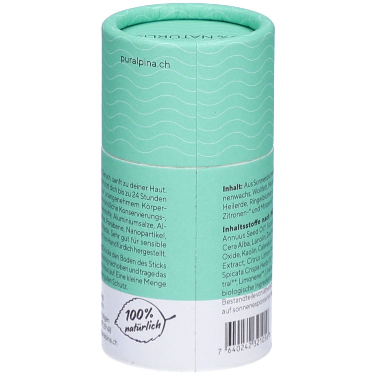 PURALPINA Stick Déodorant Menthe