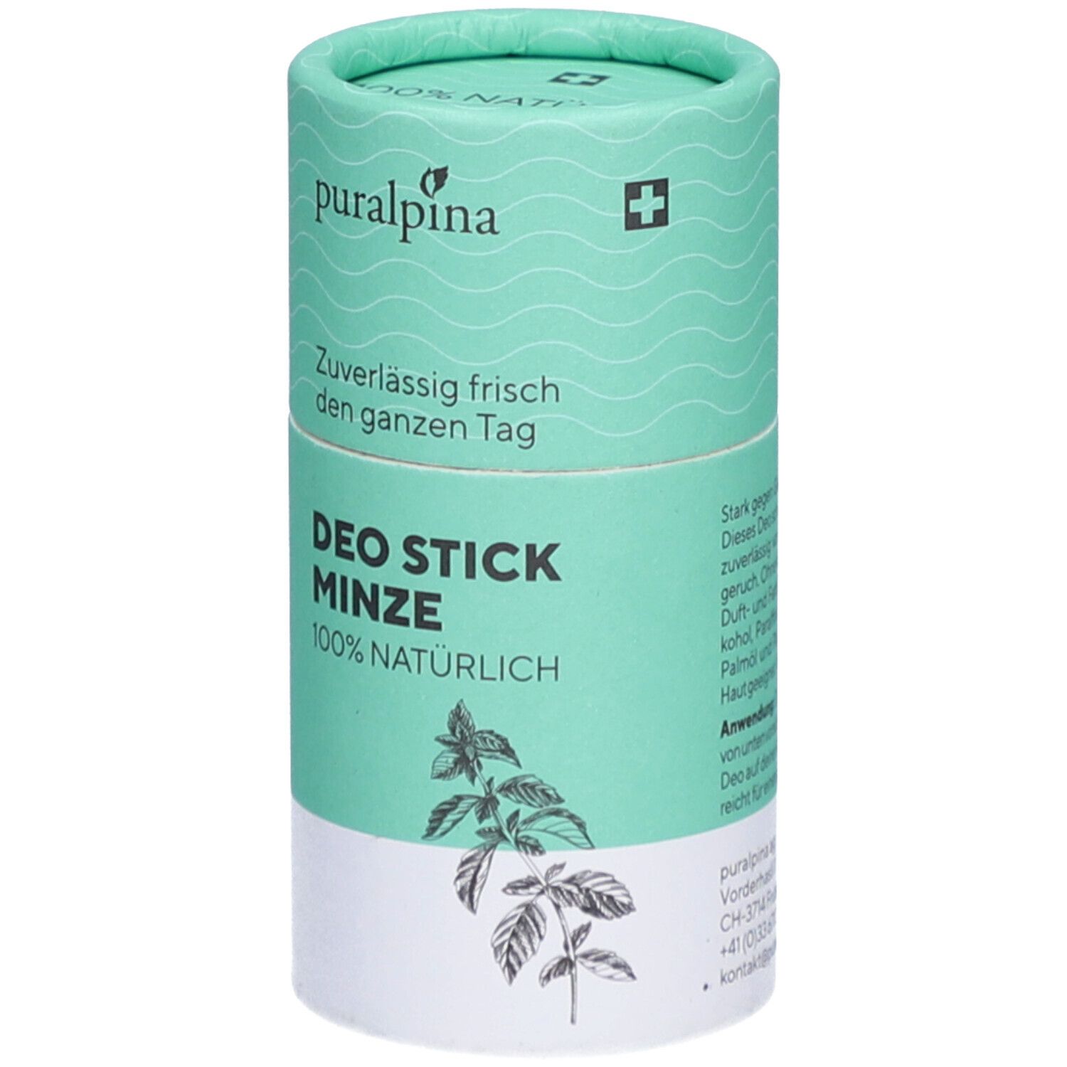 PURALPINA Stick Déodorant Menthe