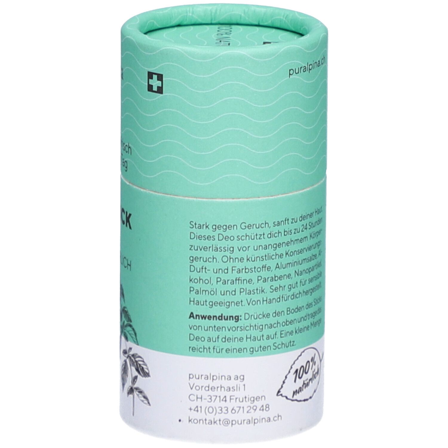 PURALPINA Stick Déodorant Menthe