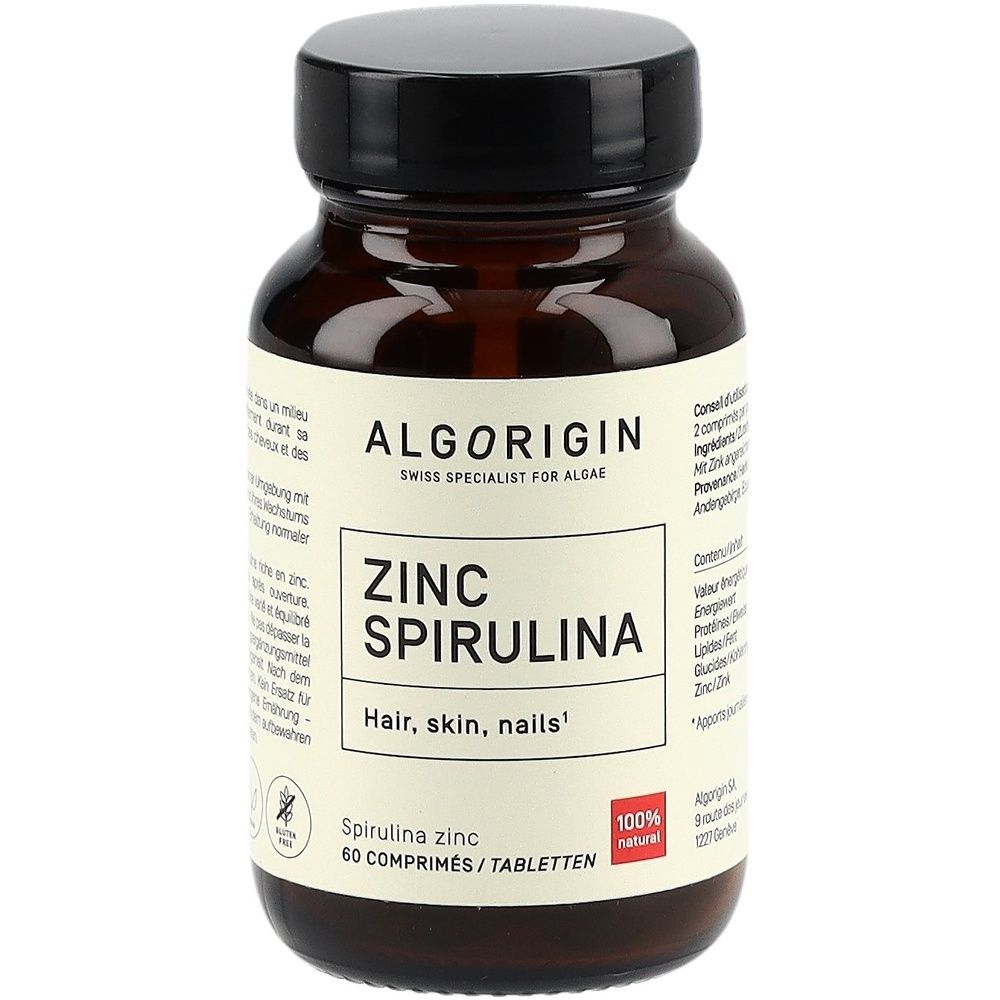 ALGORIGIN Spiruline Zinc