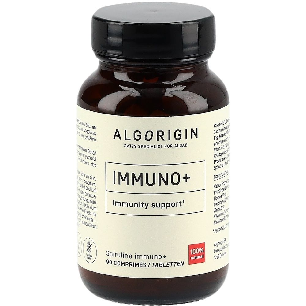 ALGORIGIN Spiruline Immuno+ 30 jours