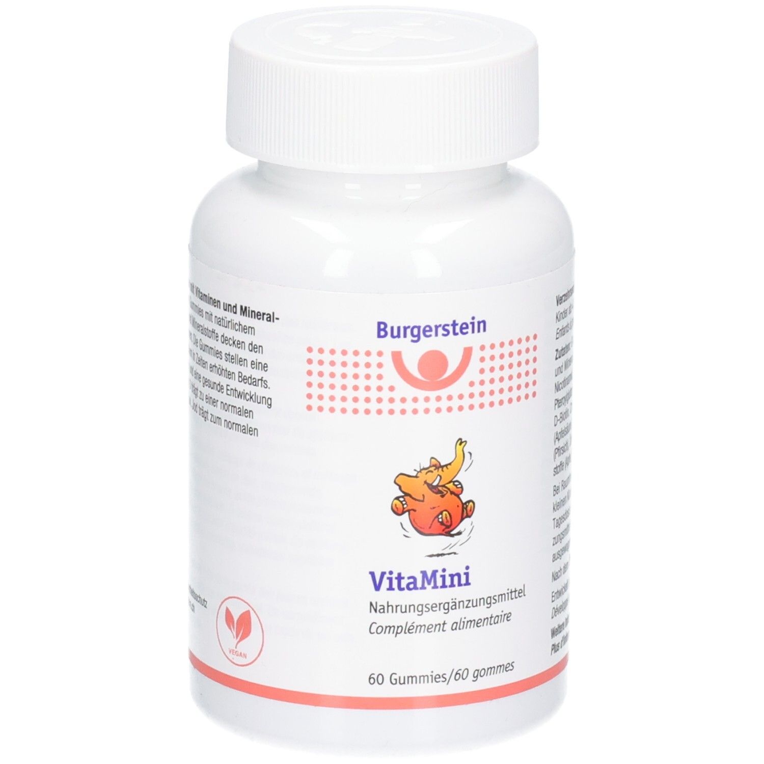 Burgerstein VitaMini Vitamingummis, 60 Stück.