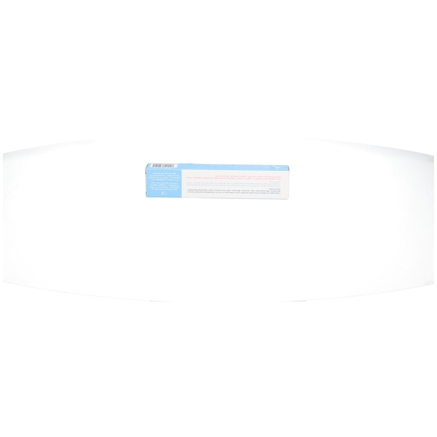 Schachtel GYNIAL Vaginalgel HydroSanta. Ansicht der Seite mit Produktinformationen.