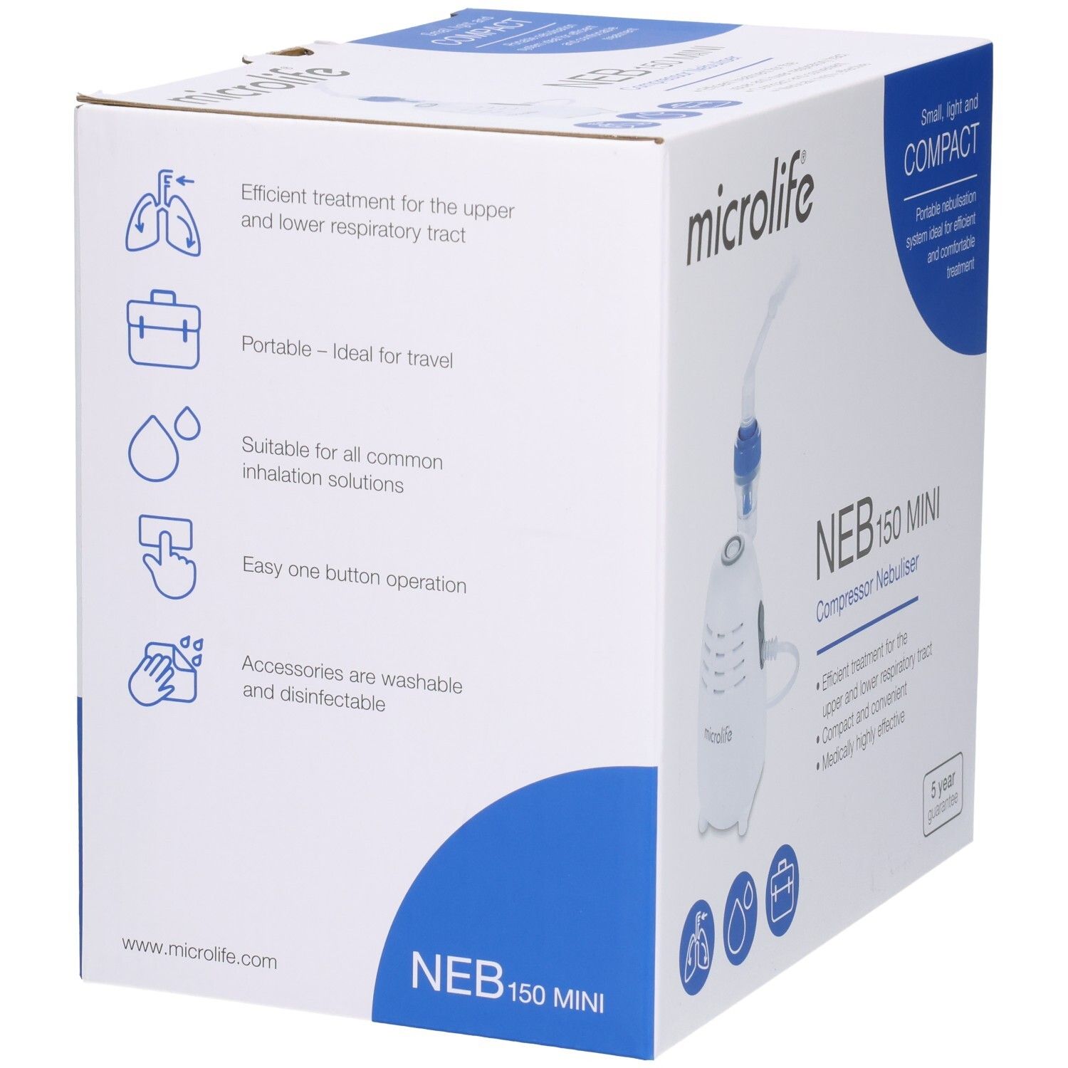 Microlife NEB 150 MINI Kompressor-Nebulizer