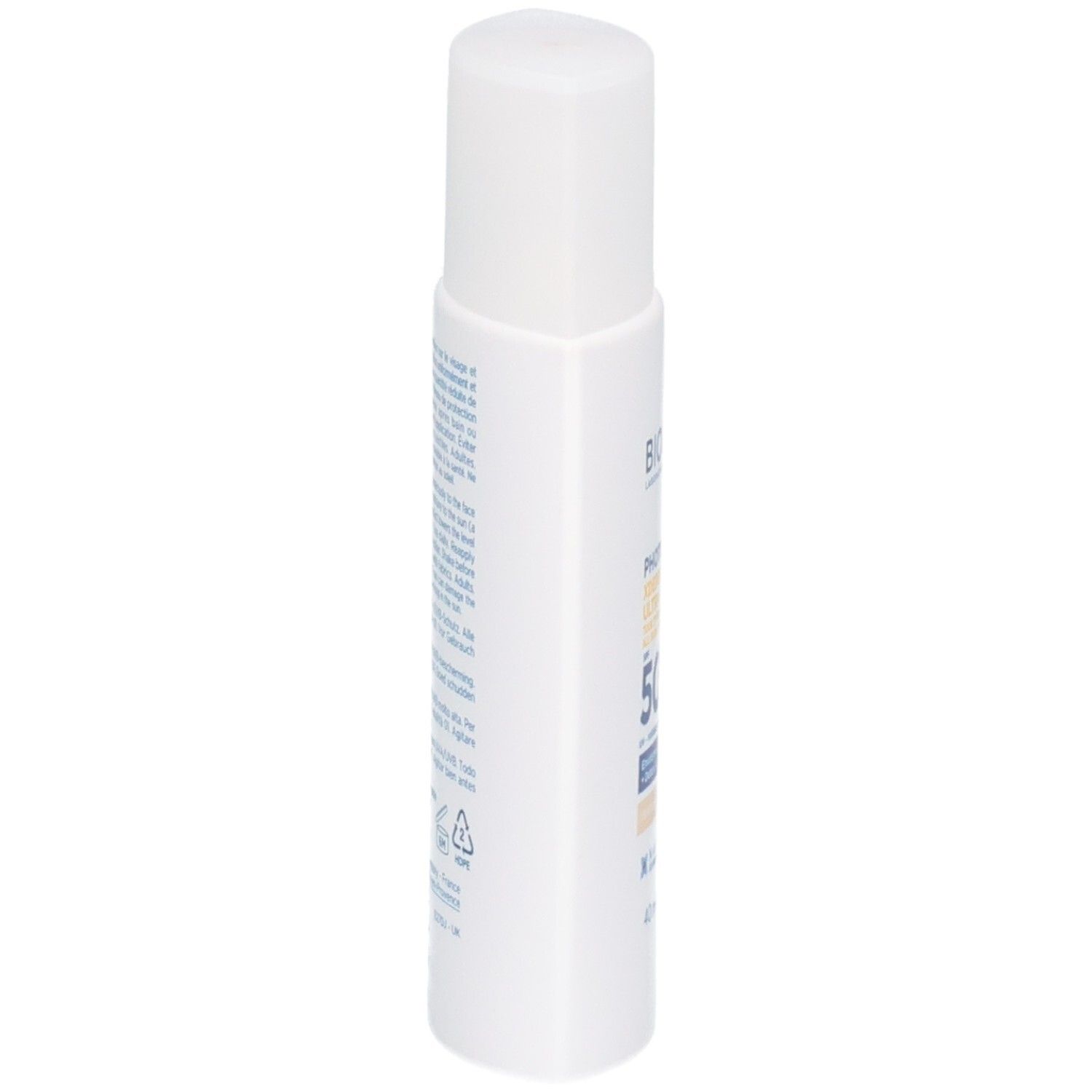 Bioderma Photoderm XDefense Ultra-Fluid SPF 50+, Seitenansicht.
