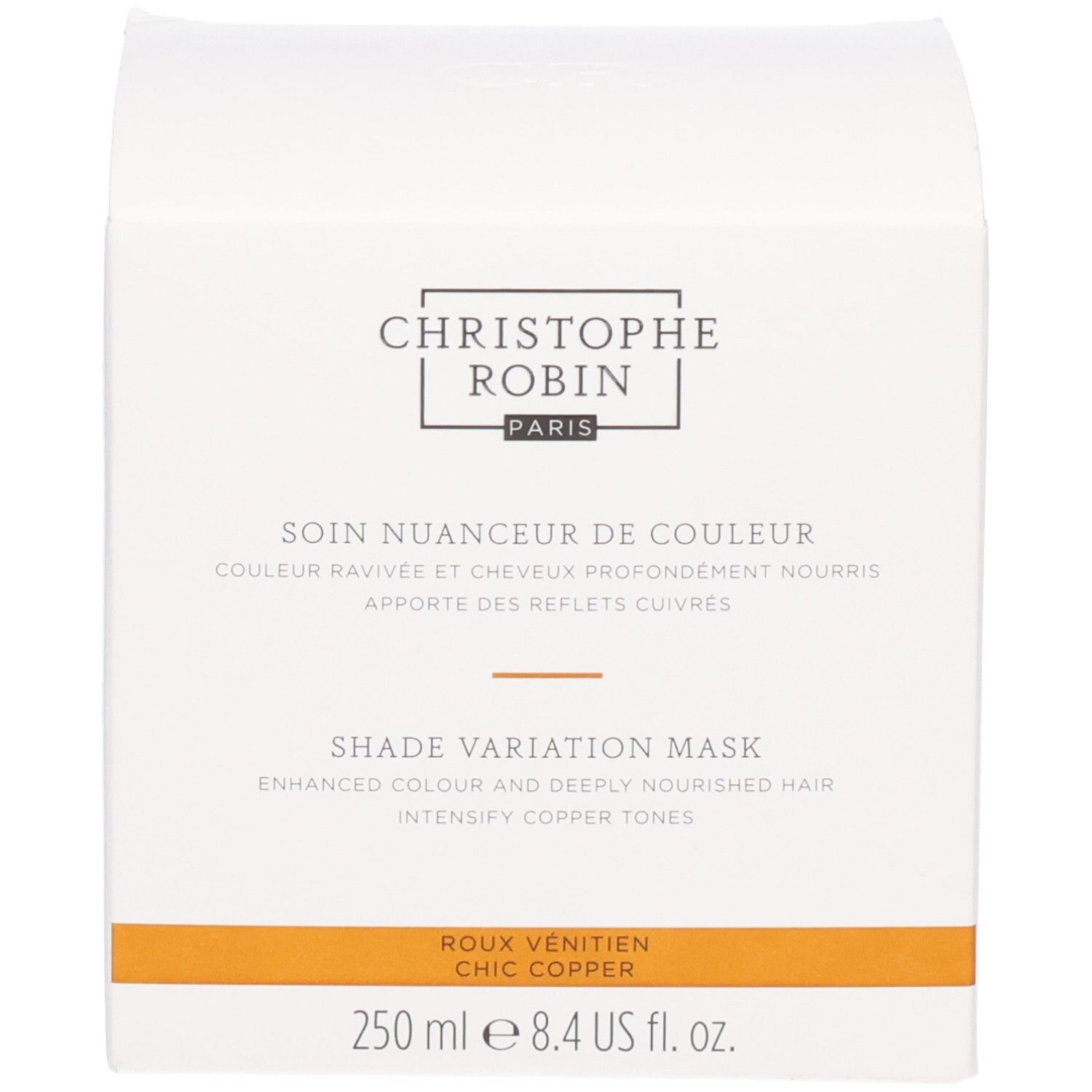 Verpackung der Christophe Robin Shade Variation Mask, Chic Copper.