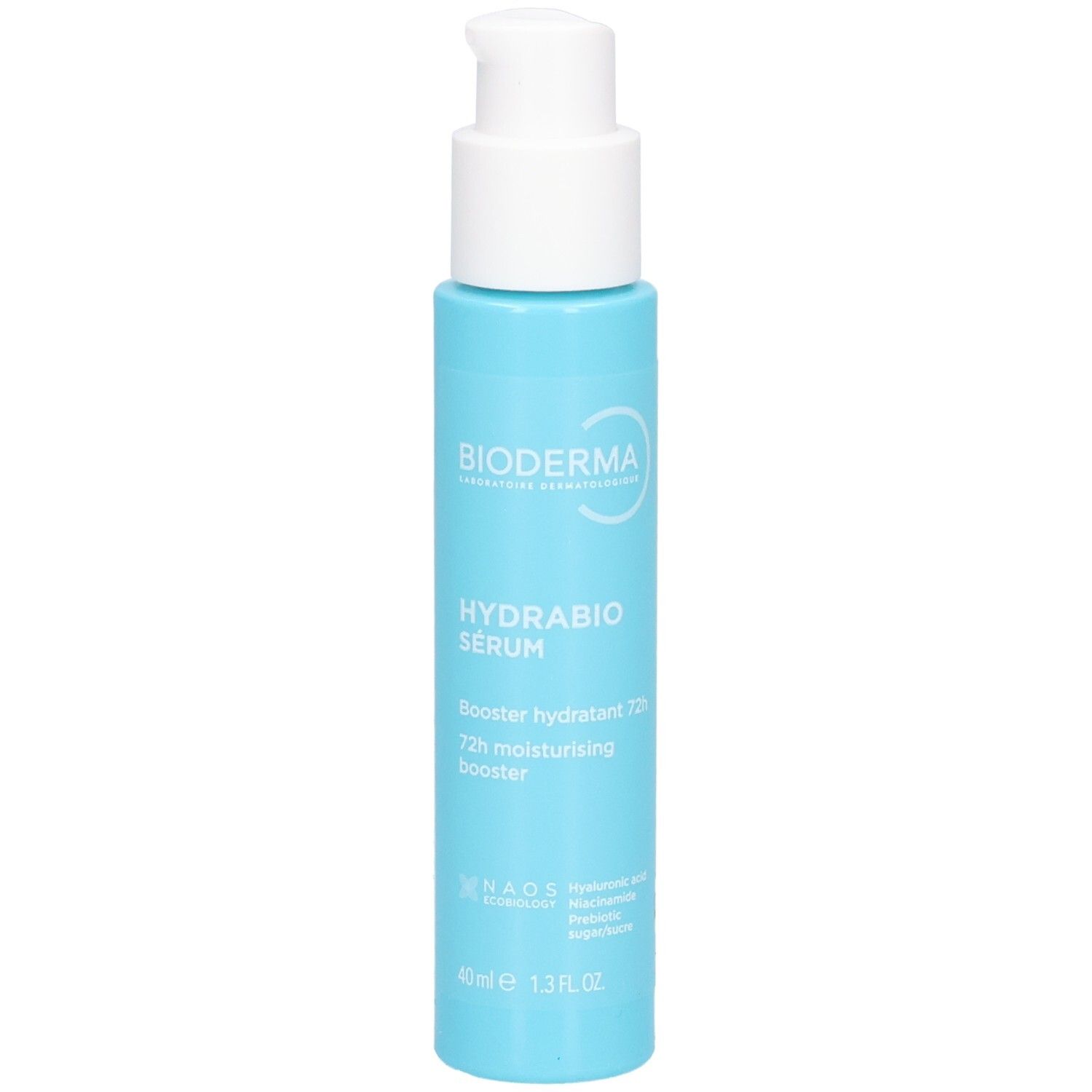 Bioderma Hydrabio Serum Flasche mit Pumpspender, 40ml.