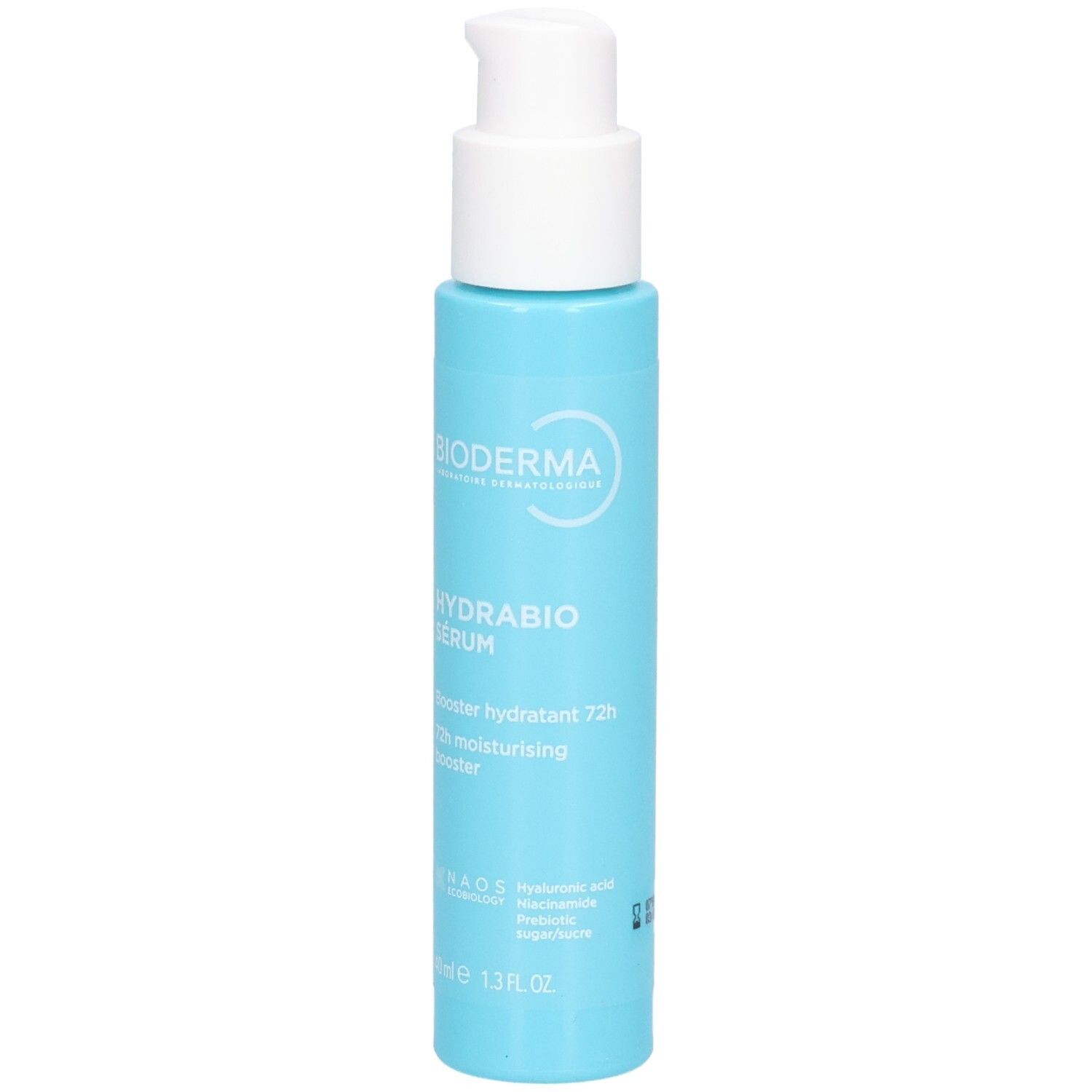 Bioderma Hydrabio Serum Flasche mit Pumpspender, 40ml.