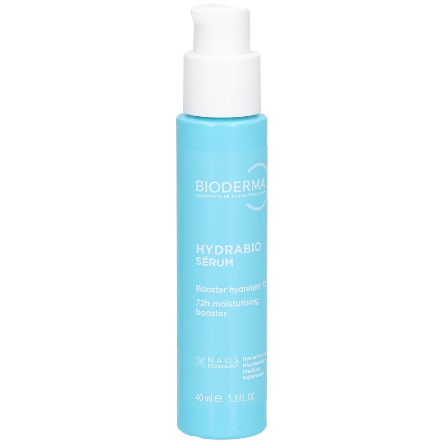 Bioderma Hydrabio Serum Flasche mit Pumpspender, 40ml.