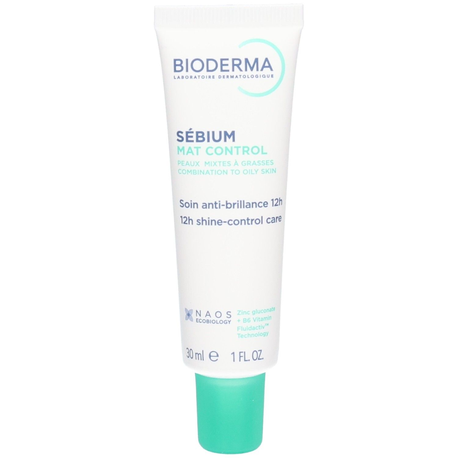 Bioderma Sébium Mat Control – Pflege gegen Hautglanz für 12 Stunden: Produktbild