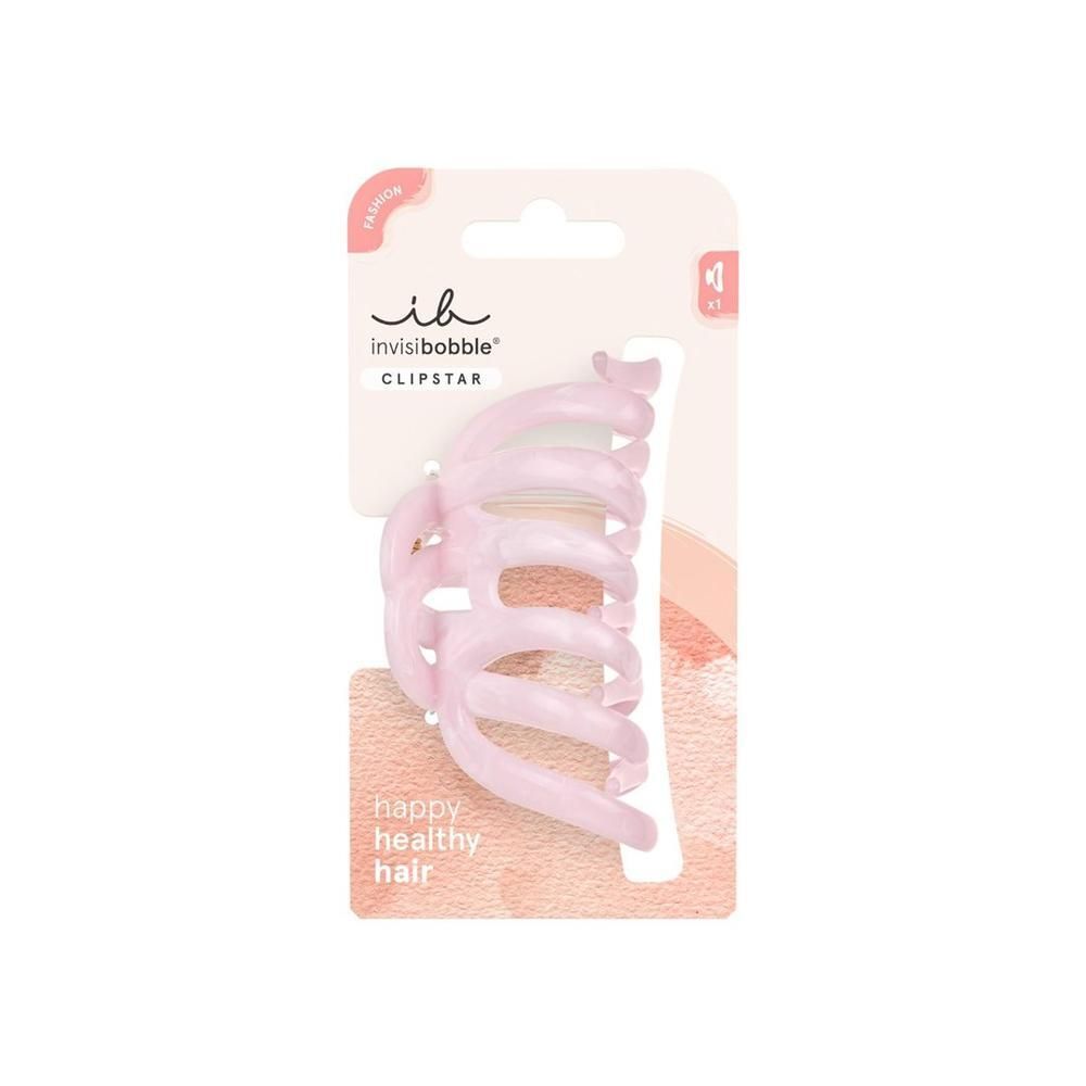 INVISIBOBBLE Clipstar Haarklammer in Roségold, verpackt.