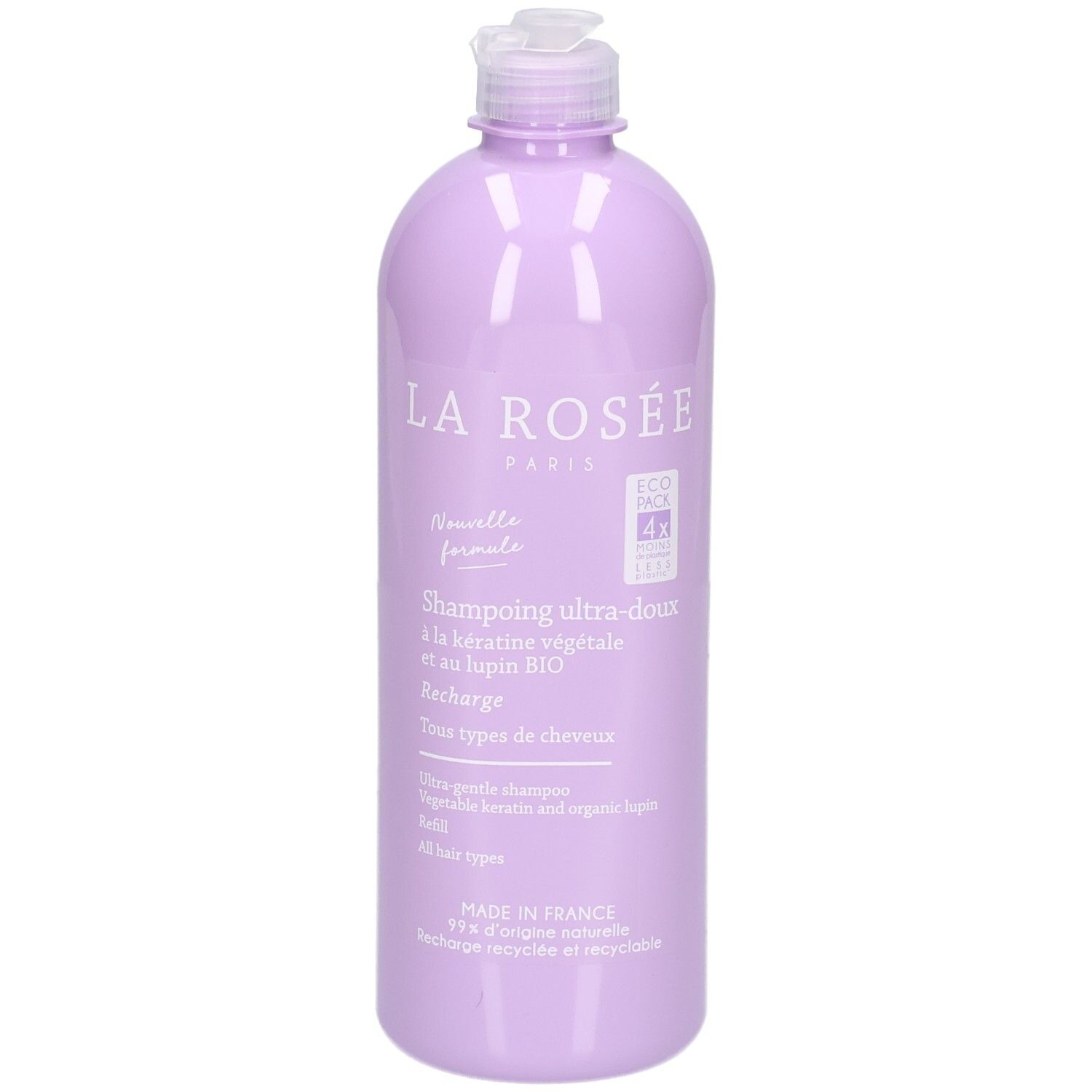 La Rosée Recharge – ultra-mildes Shampoo mit pflanzlichem Keratin