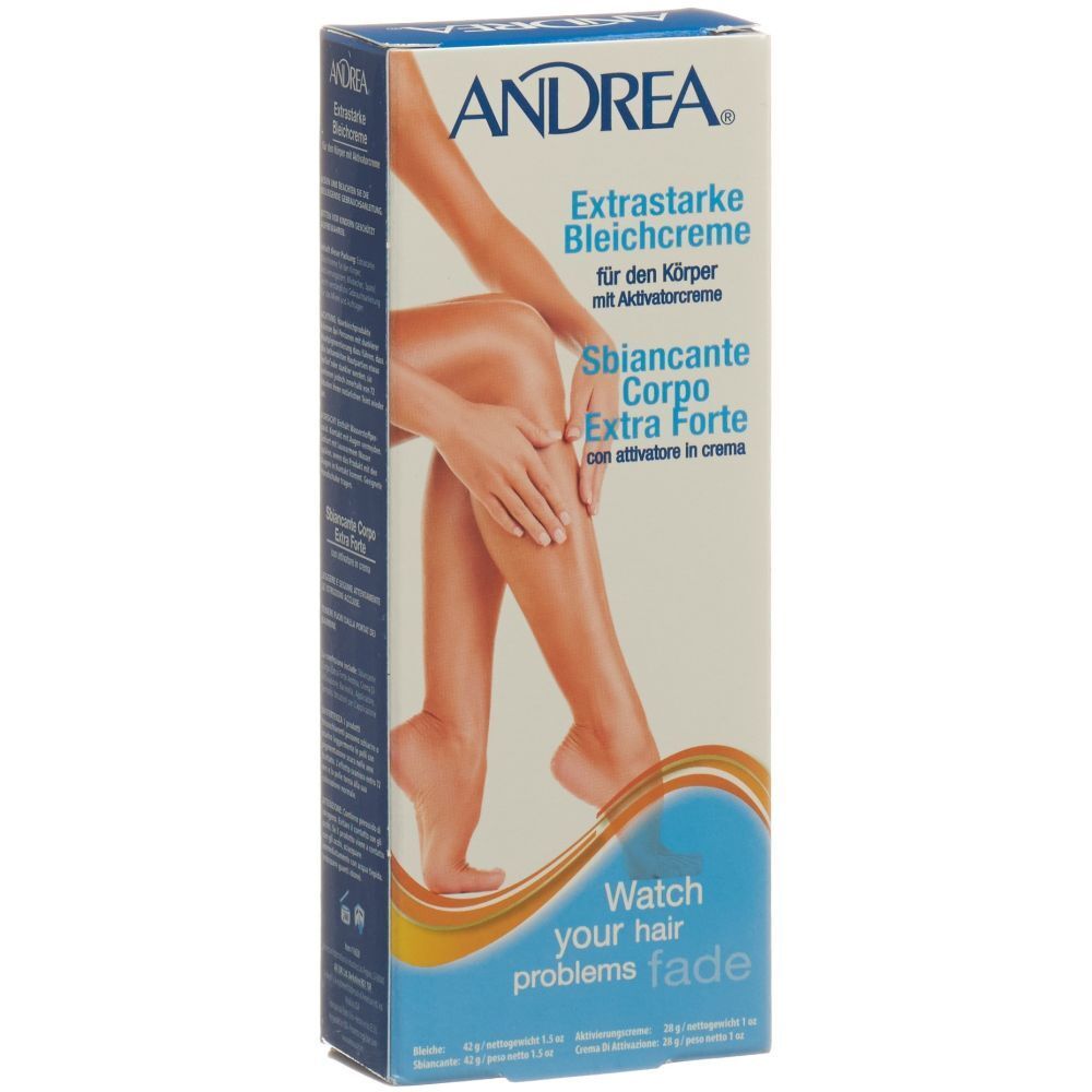 ANDREA®Crème blanchissante pour le corps Extra forte