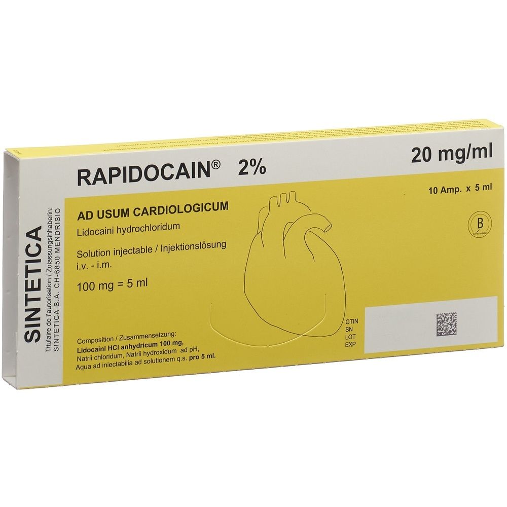 RAPIDOCAIN Cardio 2 100 Mg 5ml 10 Amp 5 Ml Redcare Apotheke rapidocain-cardio-2-100-mg-5ml-10-amp-5-ml-redcare-apotheke