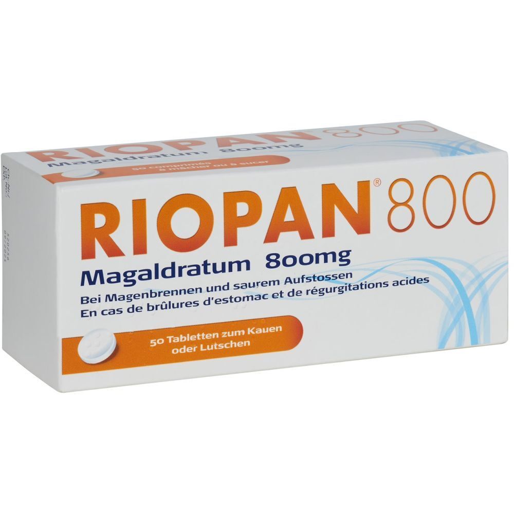 RIOPAN Tabl 800 mg 50 Stk